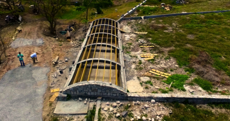 View of reservoir